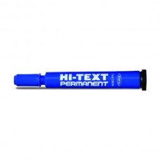 Hi-Text 830PC Permanent Marker Koli Kalemi Kesik Uçlu 3,5-4,5mm Mavi 12'li